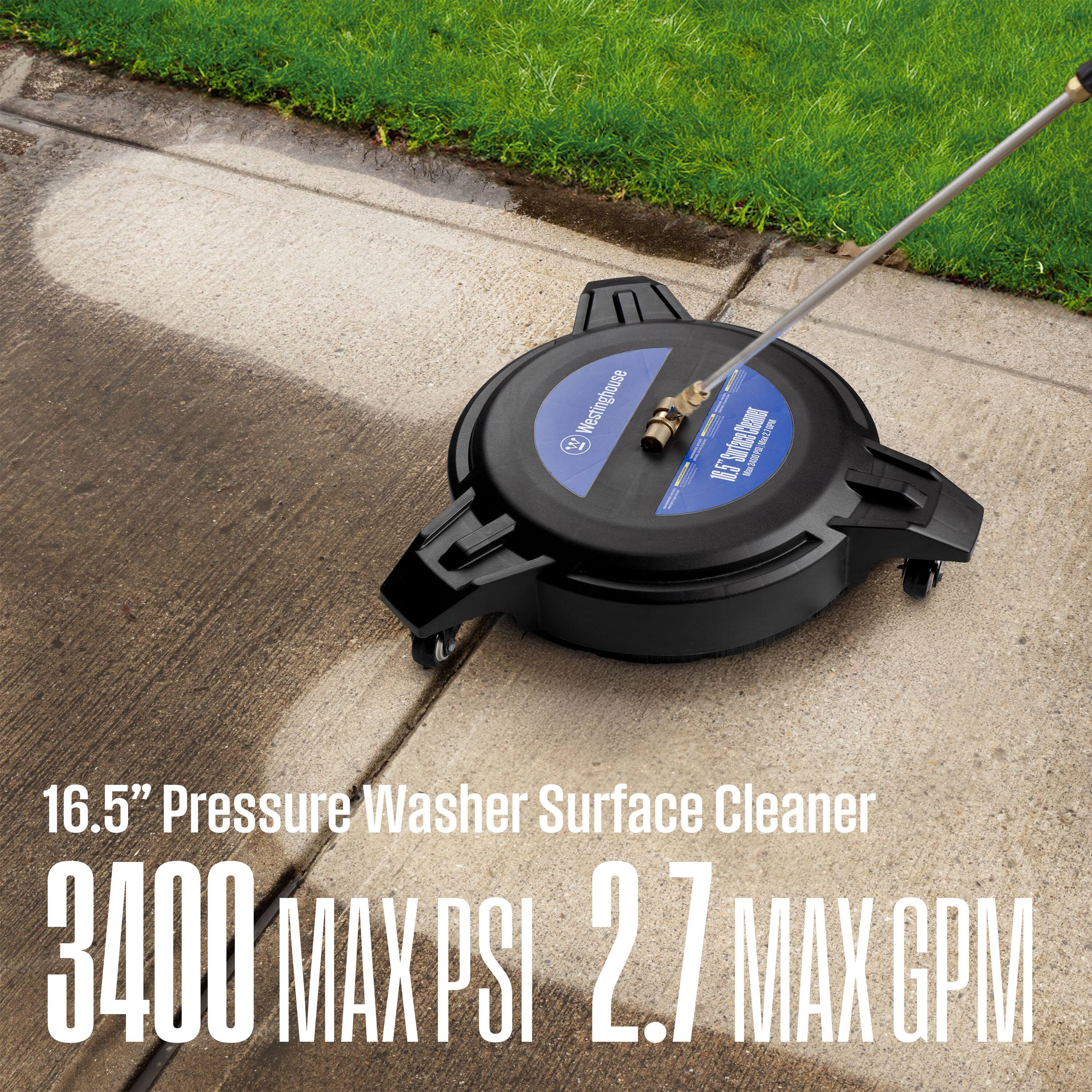 Wesringhouse S! I I M i I - I I I 16.5" Pressure Washer Surface Cleaner 3400 MAX PSI 2.7 MAX GPM