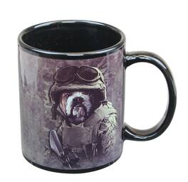 Just Funky - Combat Sam 11oz Coffee Mug - Gray