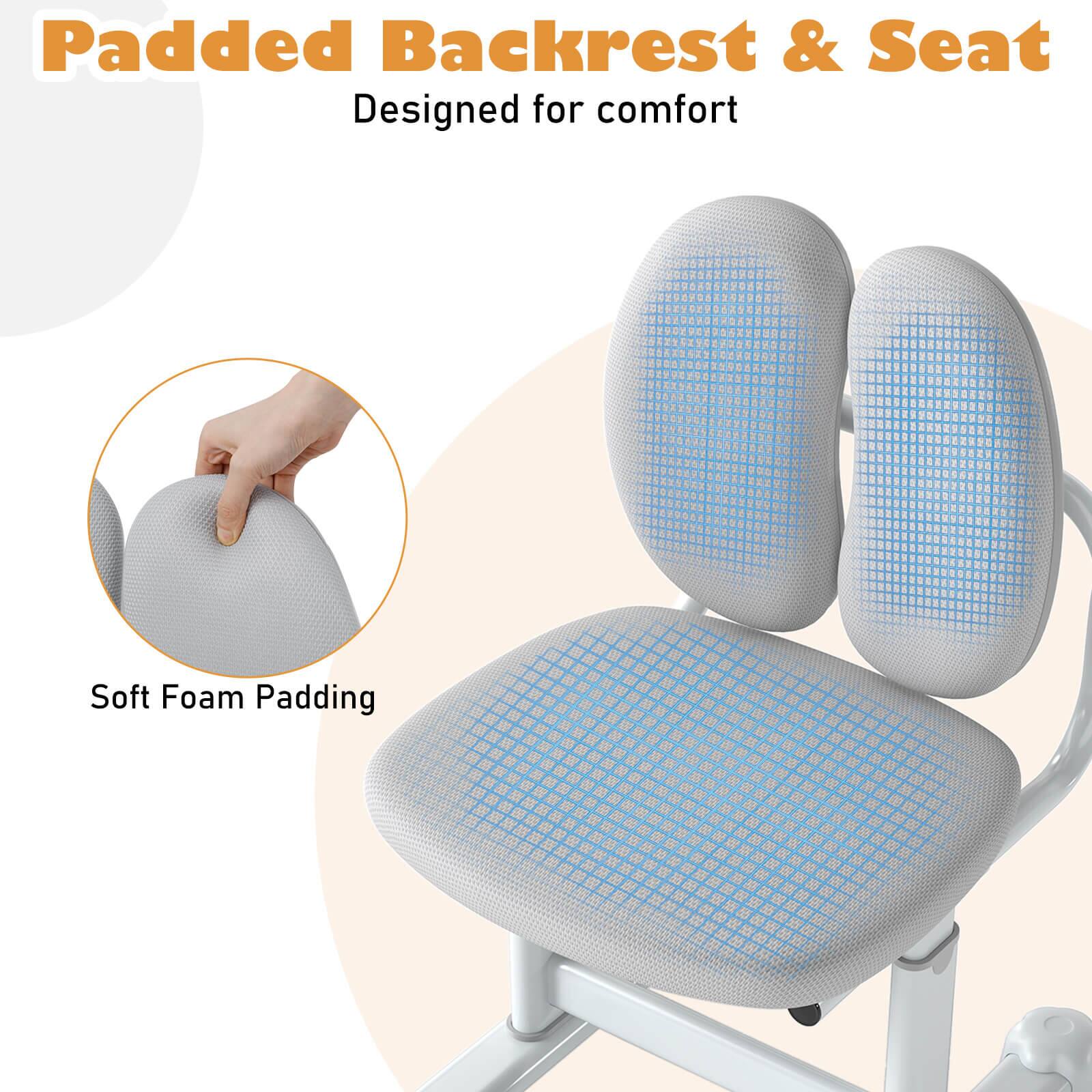 Padded Backrest & Seat  
Designed for comfort  

Soft Foam Padding