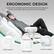 ERGONOMIC DESIGN
Provides soft and comfortable support for the head and lower back, helping you maintain a good posture even during long hours of work and gaming.
Head support
Back support
Lumbar support