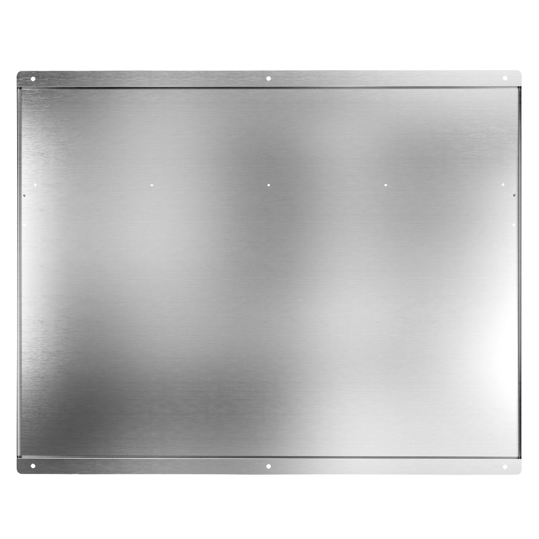 Back. Onefly - 30x24 Kitchen Backsplash for 30" Range - Stainless Steel - stainless steel.