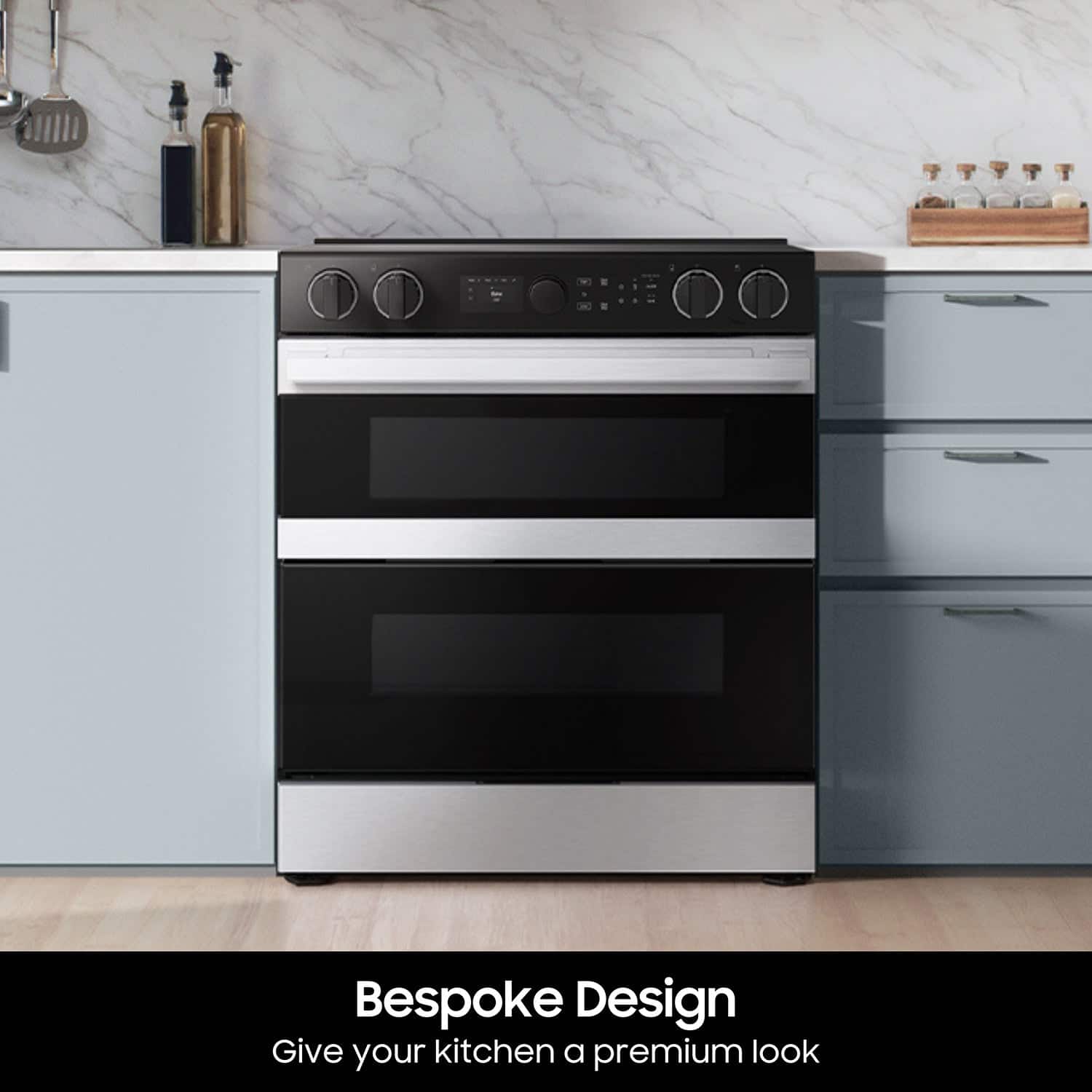 Give your kitchen a premium look with Bespoke Design.