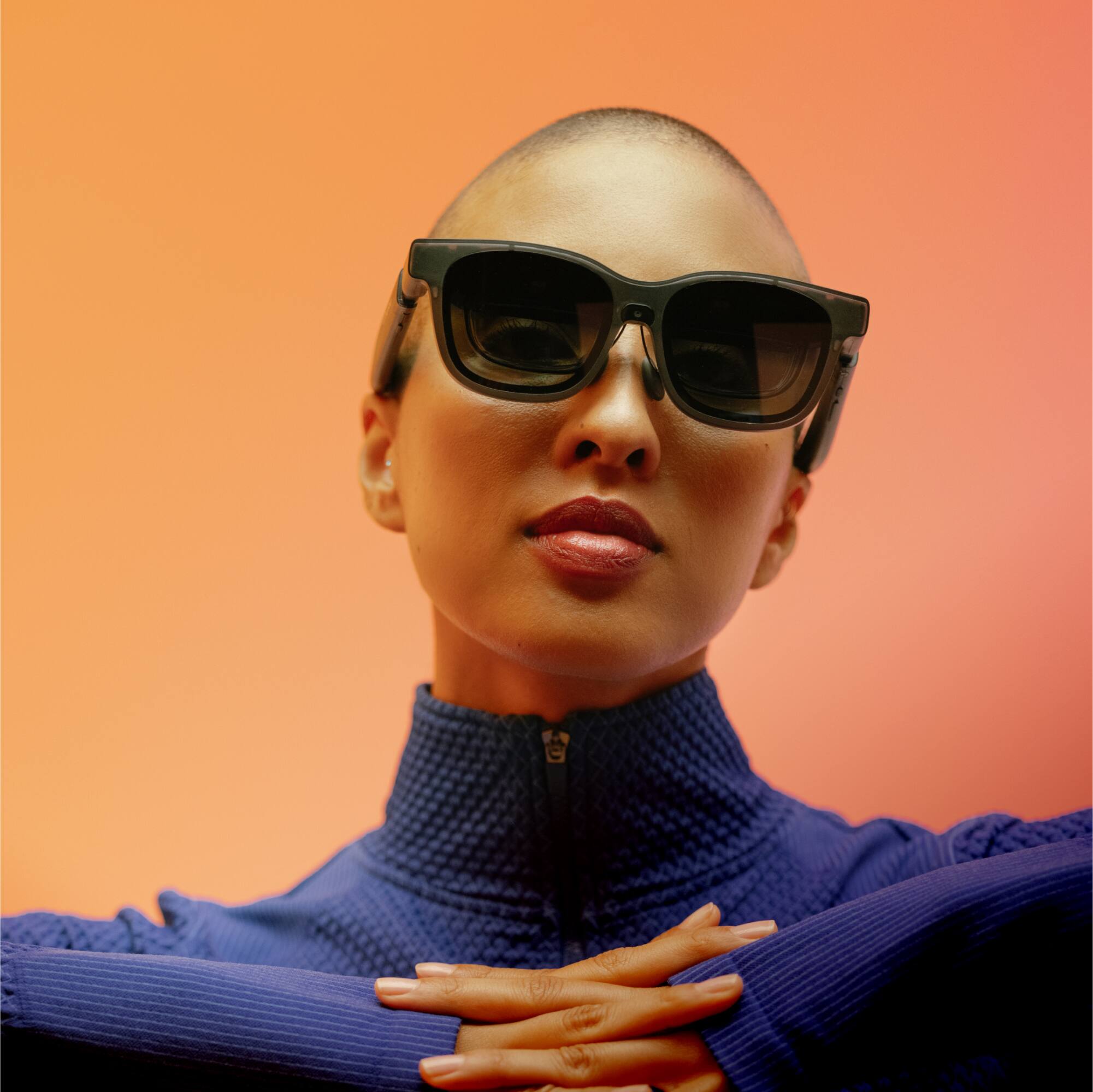 Alt View 8. VITURE - Luma Pro XR Glasses - 152 inches 1200p Ultra Sharp Display, 1000 Nits, 52 degrees FOV, Myopia Adjustments - Regular - Black.