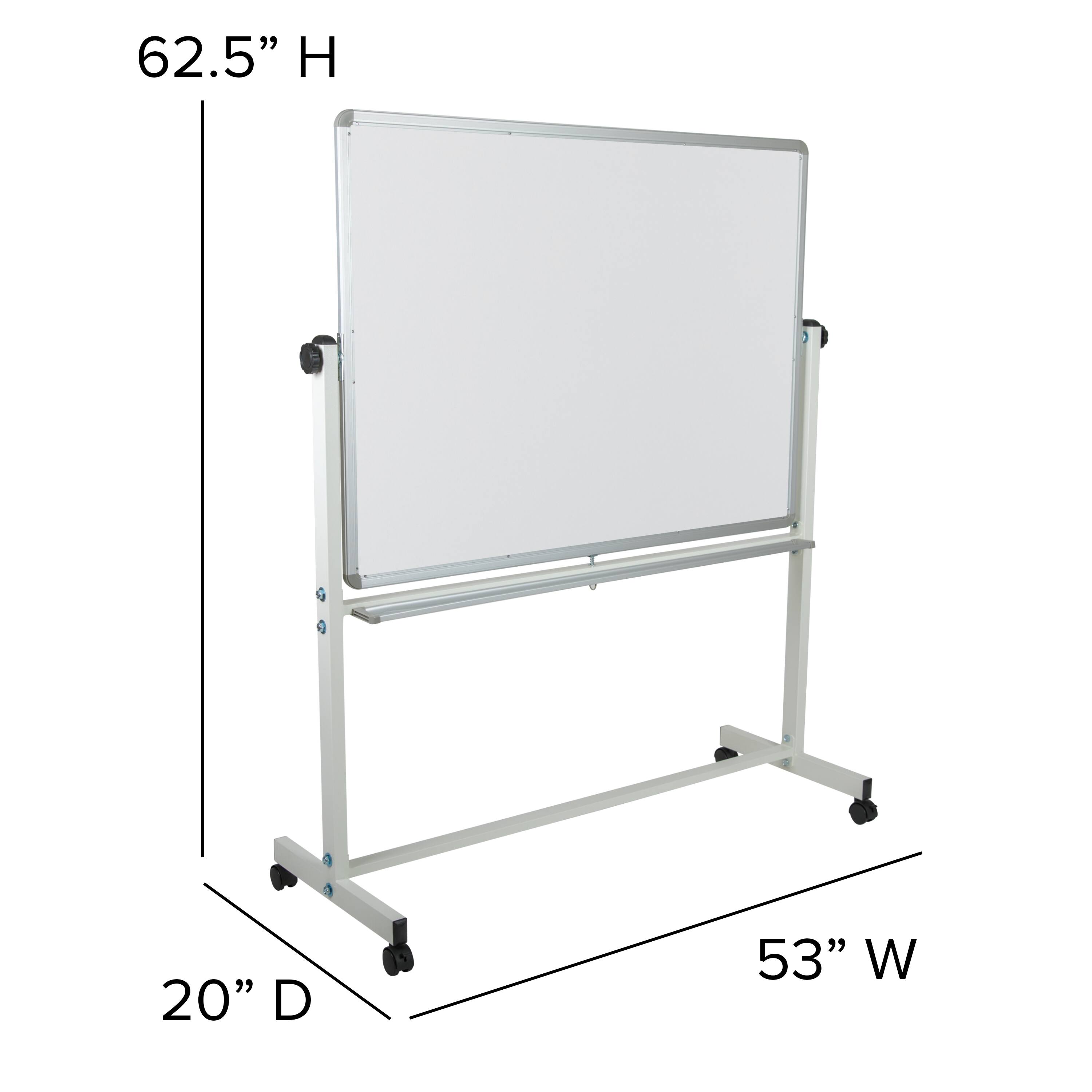 62.5" H  
20" D  
53" W