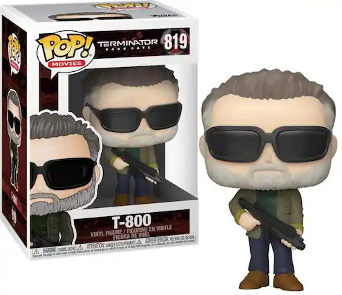 POP! MOVIES
TERMINATOR DARK FATE
819
T-800
VINYL FIGURE / FIGURINE EN VINYLE / FIGURA DE VINIL
PELIGRO DE ASFIXIA / DANGER OF SUFFOCATION / ATTENTION: CHOKING HAZARD