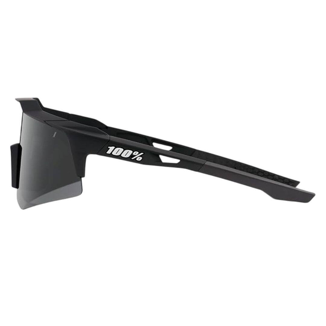 Left. 100% - 100% Speedcraft XS Sport Performance Cycling Sunglasses (Soft Tact Black) - N/A.