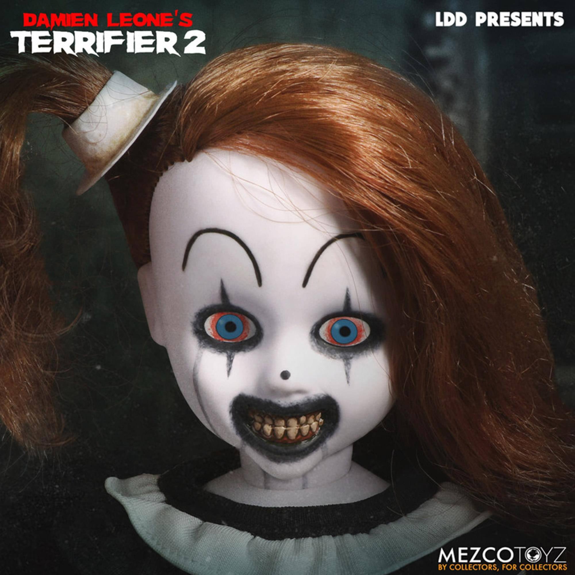 DAMIEN LEONE'S TERRIFIER 2  
LDD PRESENTS  
MEZCOTOYZ  
BY COLLECTORS, FOR COLLECTORS