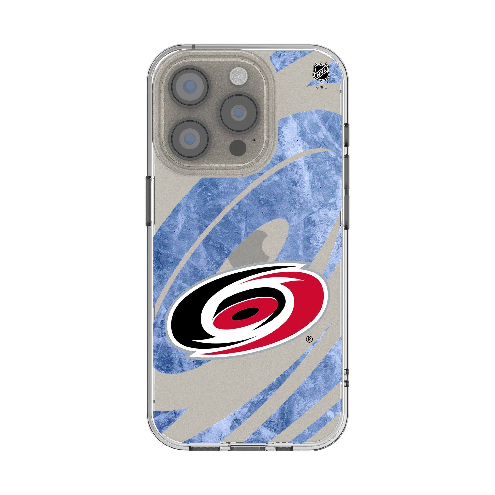 Keyscaper - NHL - Carolina Hurricanes iPhone Clear Ice Case - 16e - Multicolor
