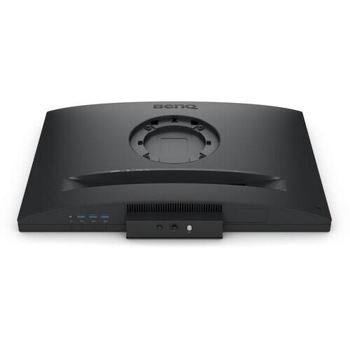 Alt View 6. BenQ - RD240Q 24.1” WQXGA Programming Monitor 16:10, 1000:1, Coding Modes, HDMI & Display Pilot 2, Built-In Speakers & USB Hub - Black.