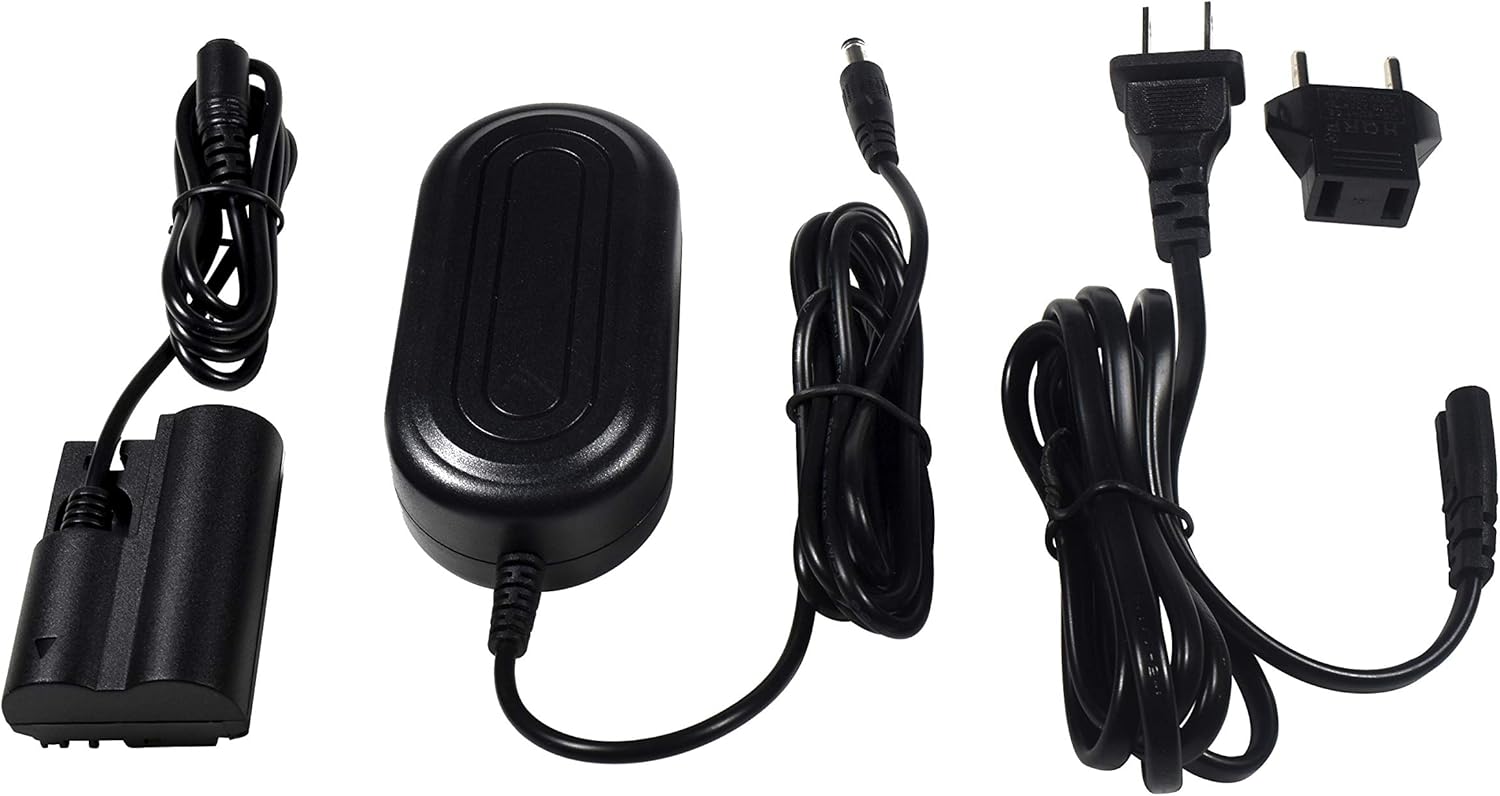 Alt View 3. HQRP - HQRP AC Adapter Kit for Canon ACK-E2 ACKE2 EOS 5D, 10D, 20D, 20Da, 30D, 40D, 50D, D30 D60 300D, EOS Digital Rebel Camera.