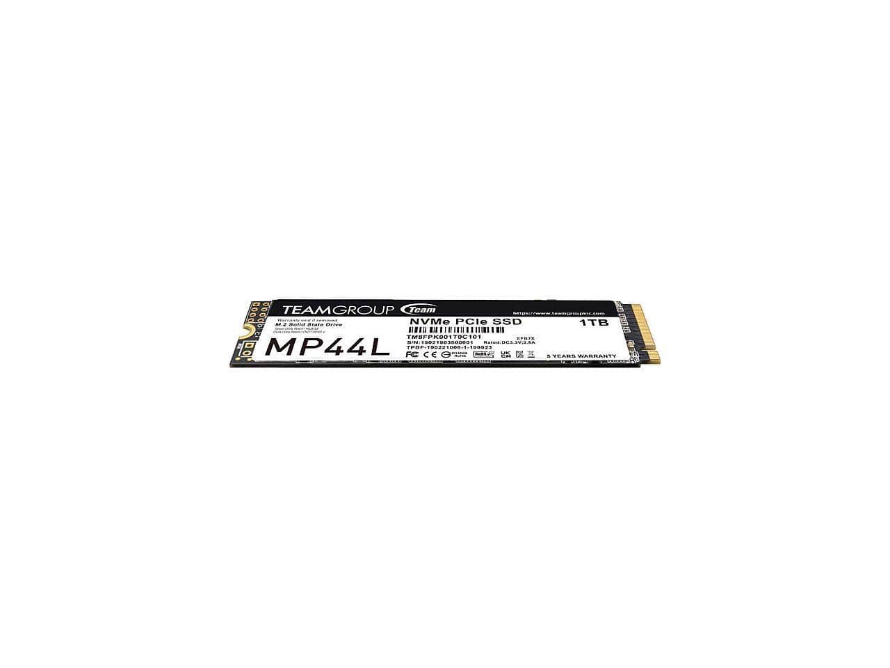 Team Group MP44L M.2 2280 1TB PCIe 4.0 x4 with NVMe 1.4 TLC