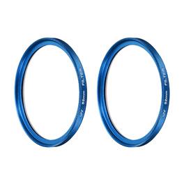 Unique Bargains - 52mm Ultra Slim Lens Filter 2pcs, Multi Coating Aluminum Circular Screw-in Protection for Photography