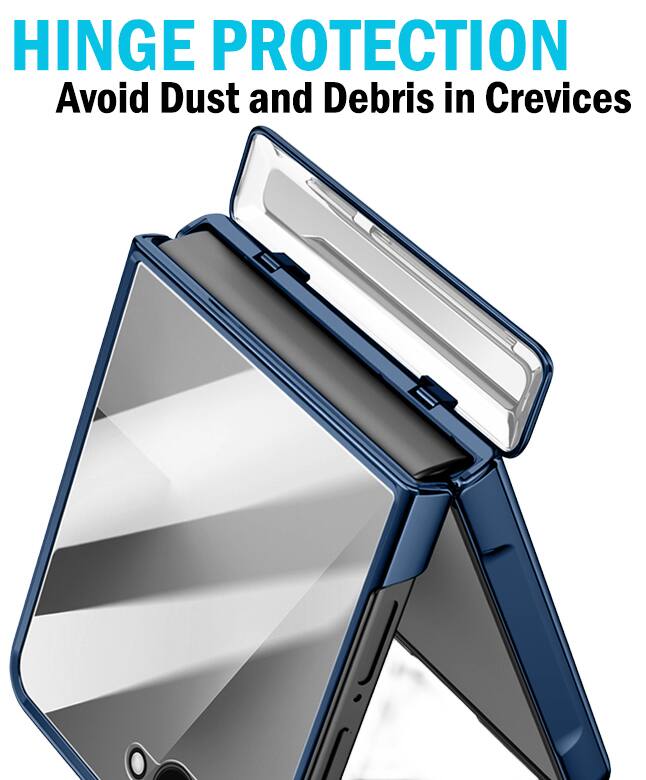 HINGE PROTECTION  
Avoid Dust and Debris in Crevices