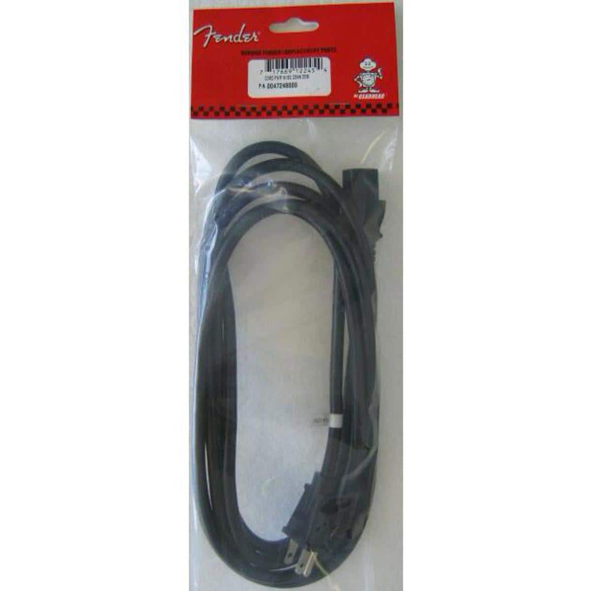 Fender - Detachable Power Cable Standard with IEC Connector