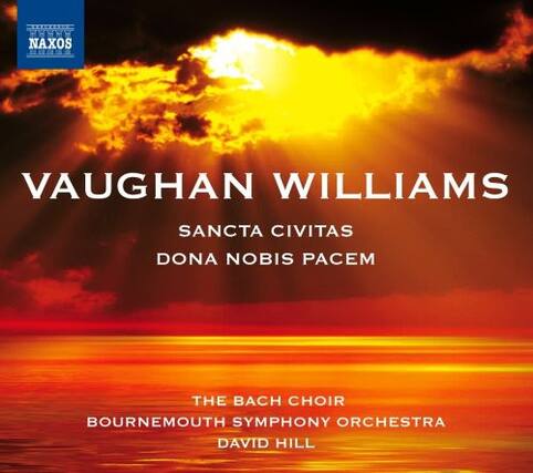 Front. David Hill - Sancta Civitas / Dona Nobis Pacem - COMPACT DISCS.