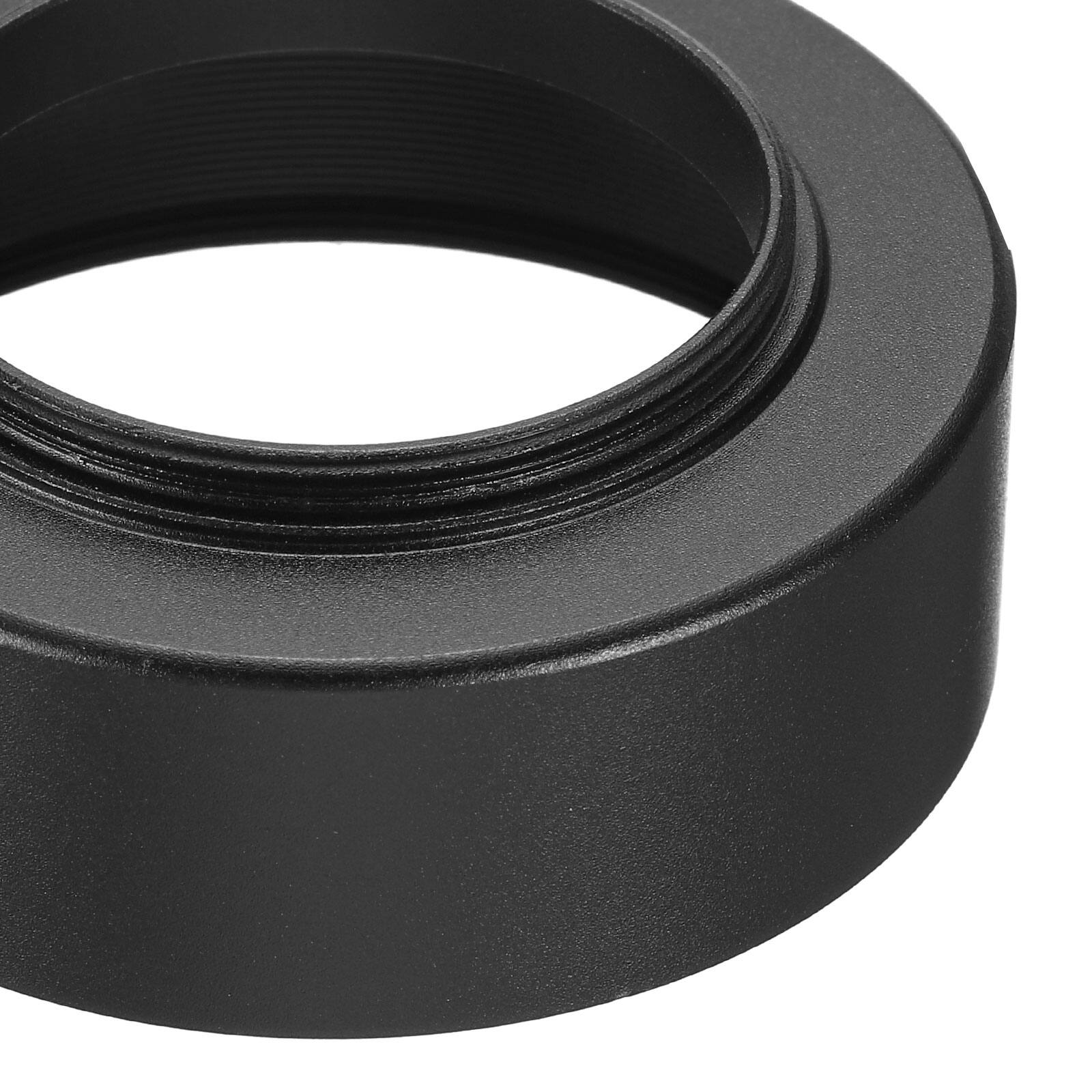Alt View 2. Unique Bargains - 37mm Standard Focus Frosted Anti-reflective Lens Hood with Cloth for Nikon/Fuji/Pentax/Leica - Black.