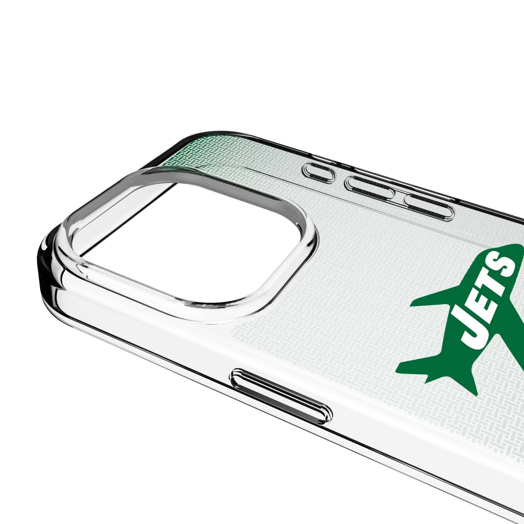 Alt View 2. Keyscaper - Linen Logo iPhone Clear Case - 13 Pro Max - Multicolor.