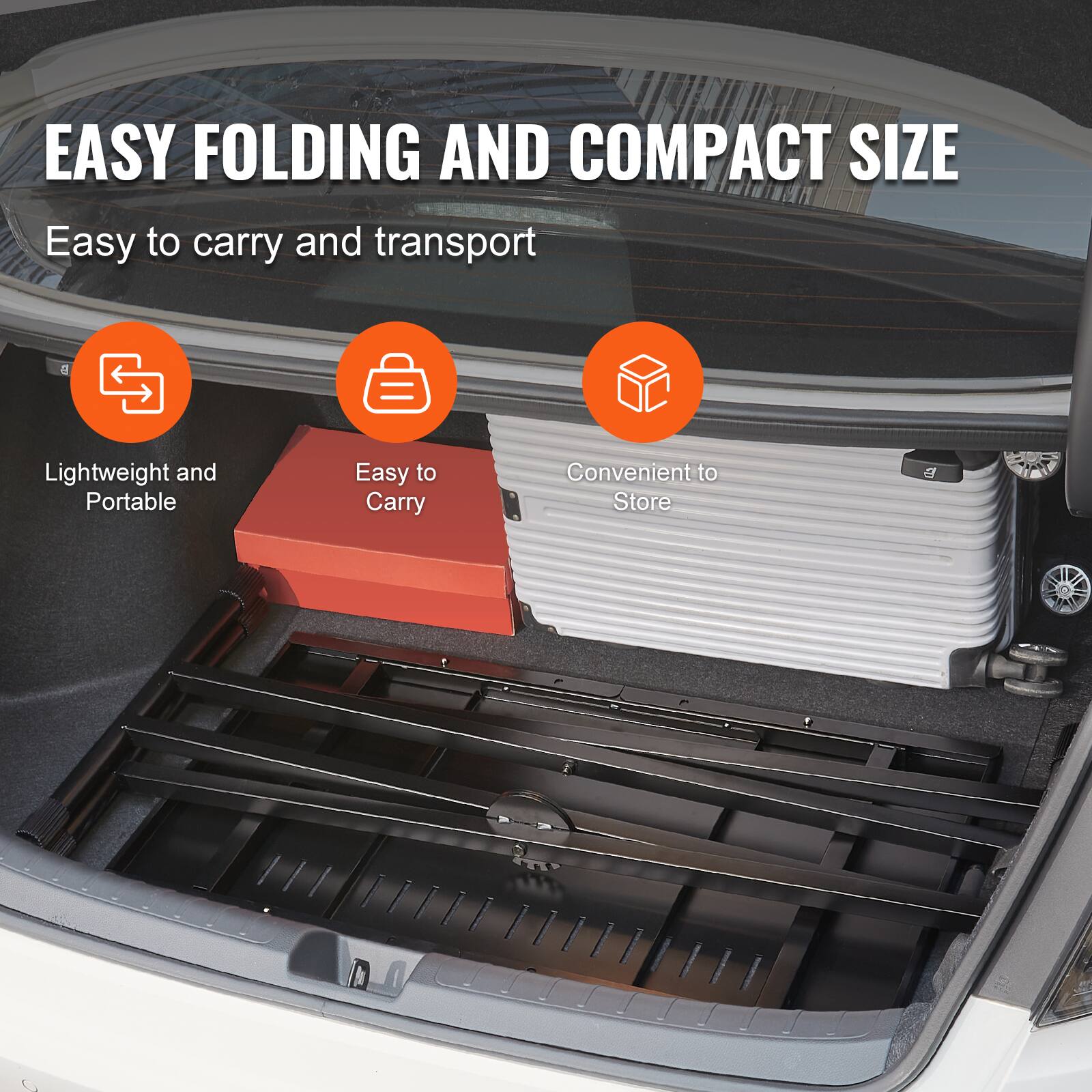 EASY FOLDING AND COMPACT SIZE

Easy to carry and transport

- Lightweight and Portable
- Easy to Carry
- Convenient to Store