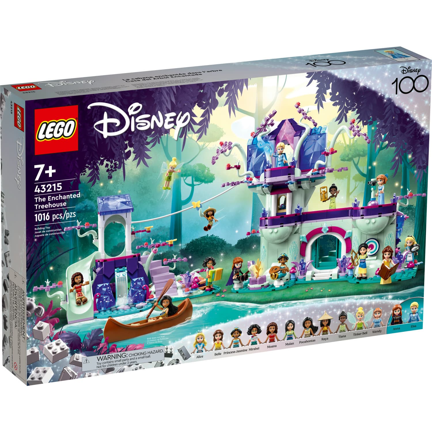Left. LEGO - Disney The Enchanted Treehouse 43215.