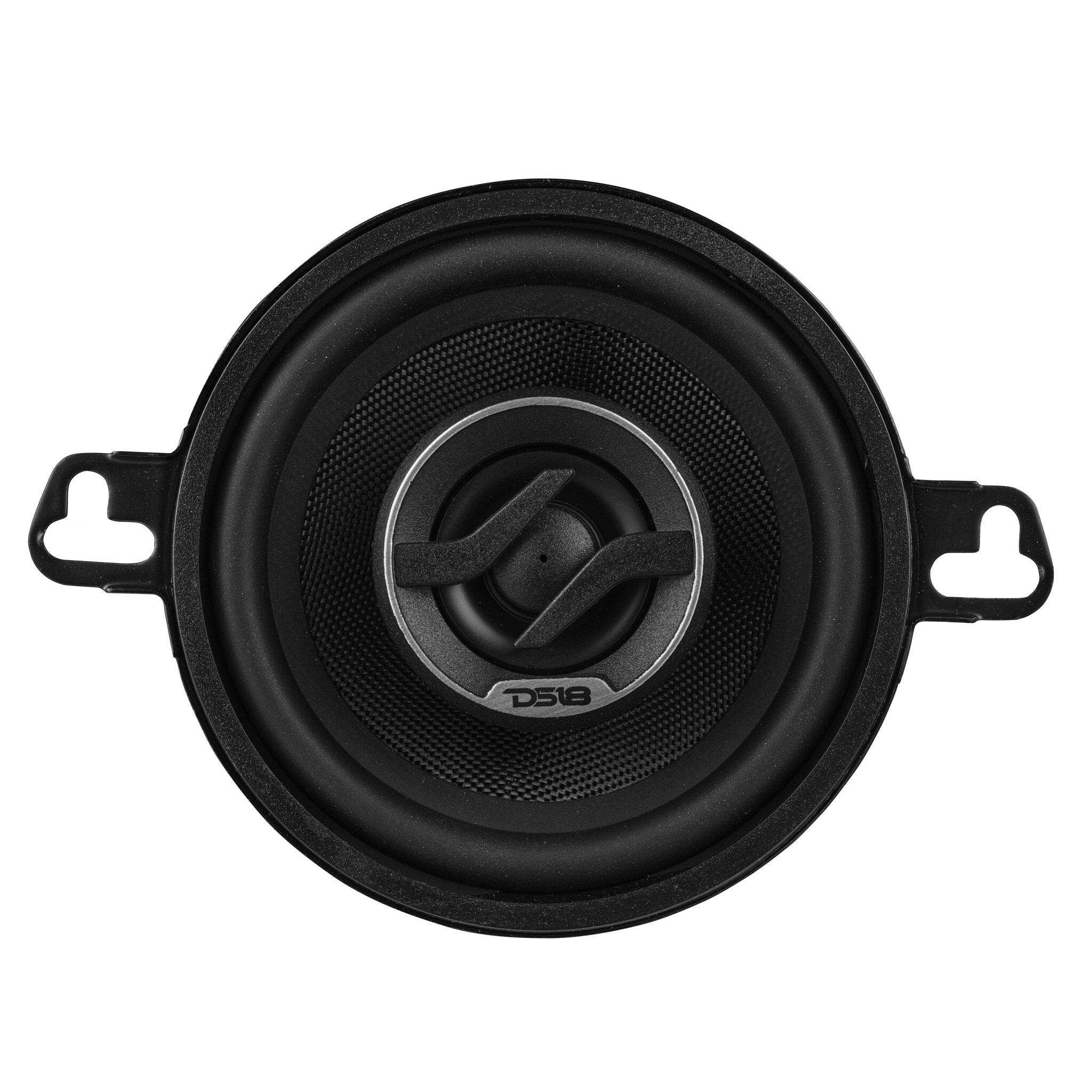 Alt View 2. DS18 Audio - ZXI 3.5" 2-way Coaxial Speaker with Built-in Driver (Pair), 40W RMS 4-Ohm.