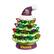 Alt View 1. Evergreen Enterprises - Minnesota Vikings 2-Pack 4" Ceramic LED Christmas Tree Set - Multicolor.