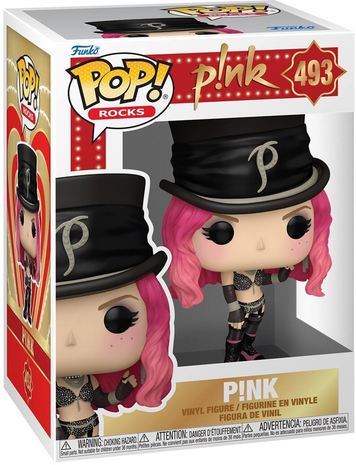 POOPY 3 Tonli Funko POP! ROCKS p!nk 493 VINYL FIGURE / FIGURINE EN VINYLE FIGURA DE VINIL FIGURA DE VINIL

ADVERTENCIA: PELIGRO 36 meses. Niños menores de 36 meses, CHOKING HAZARD. No es adecuado para niños menores de 36 meses.

ATTENTION: DANGER D'ÉTOUFFEMENT. Ne convient pas aux enfants de moins de 36 mois, Petites pièces.

WARNING: CHOKING HAZARD. Not suitable for children under 36 months. Small parts.