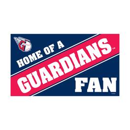 Evergreen Enterprises - Cleveland Guardians 28" x 16" Home of a Fan Indoor/Outdoor Trapper Mat - Multicolor