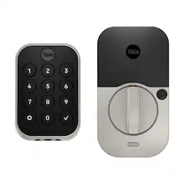 Yale - Assure Lock 2 Matte Black Metal Bluetooth Keypad Entry Smart Lock