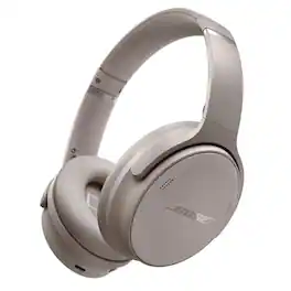 Bundle - Bose - QuietComfort Wireless Noise Cancelling Over-Ear Headphones SANDSTONE