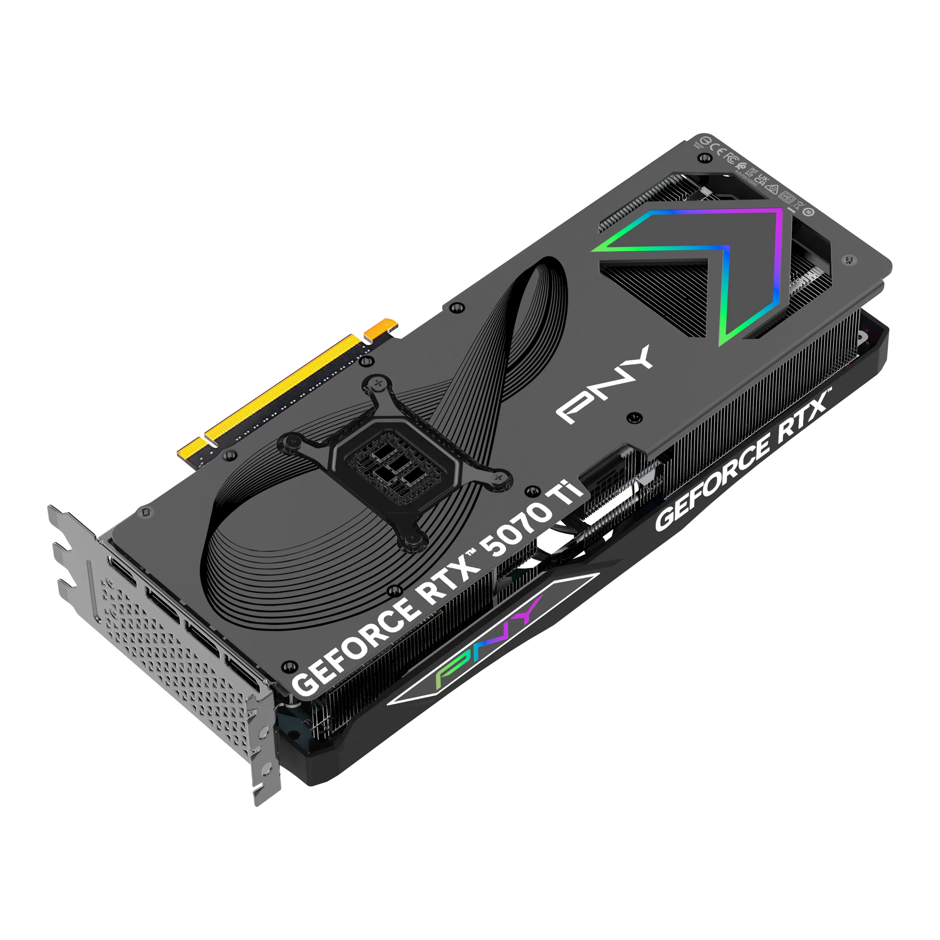 ［新品］PNY GeForce RTX 5070 Ti ARGB OC PNY GeForce RTX 5070 Ti 16GB ARGB OC GDDR7 PCI Express 5.0