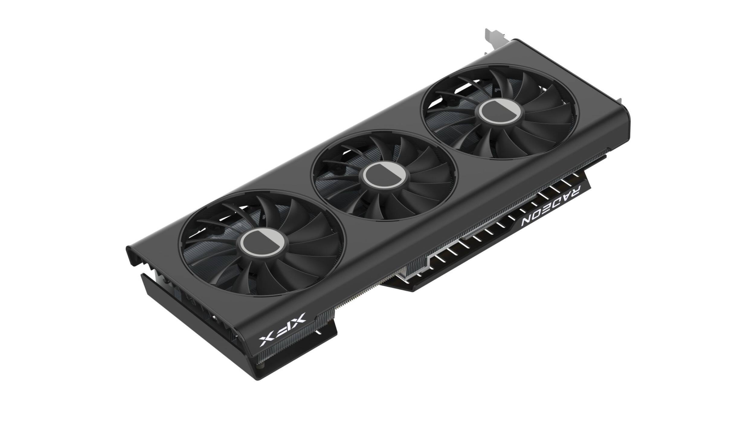 Alt View 13. XFX - SPEEDSTER QICK319 AMD Radeon RX 7800XT 16GB GDDR6 PCI Express 4.0 Graphics Card - Black.