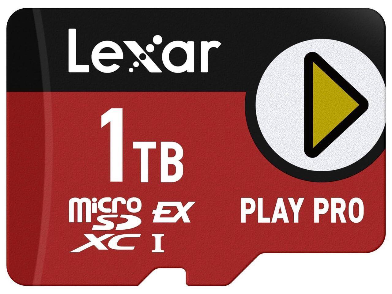 Lexar 1 TB Micro SD EX XC I PLAY PRO
