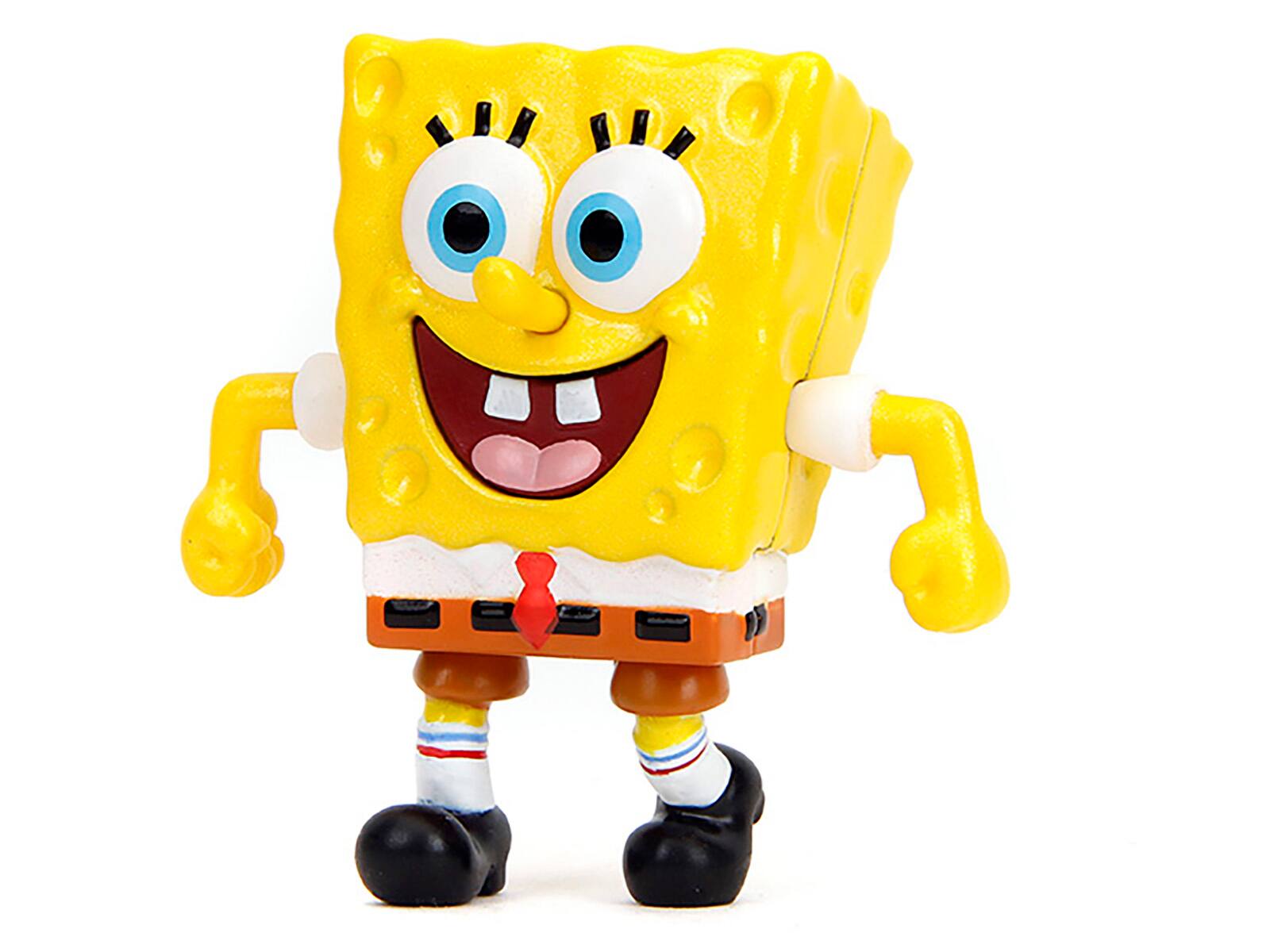 Alt View 1. Jada - Set of 4 Diecast Figures "SpongeBob SquarePants" (1999-Current) TV Series "Metalfigs" Series Diecast Models by Jada.