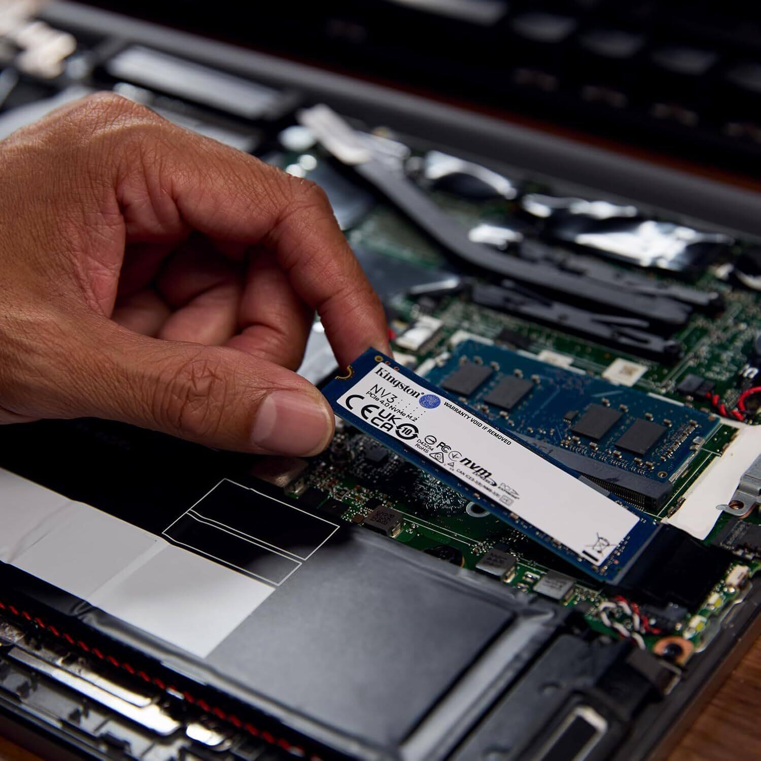 Kingston NV3 M.2 2280 1TB PCIe 4.0 x4 NVMe Internal Solid State