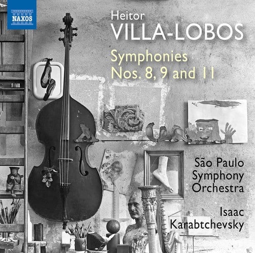 Lobos / Sao Paulo Symphony Orchestra - Heitor Villa-Lobos: Symphonies Nos. 8, 9 & 11  - COMPACT DISCS