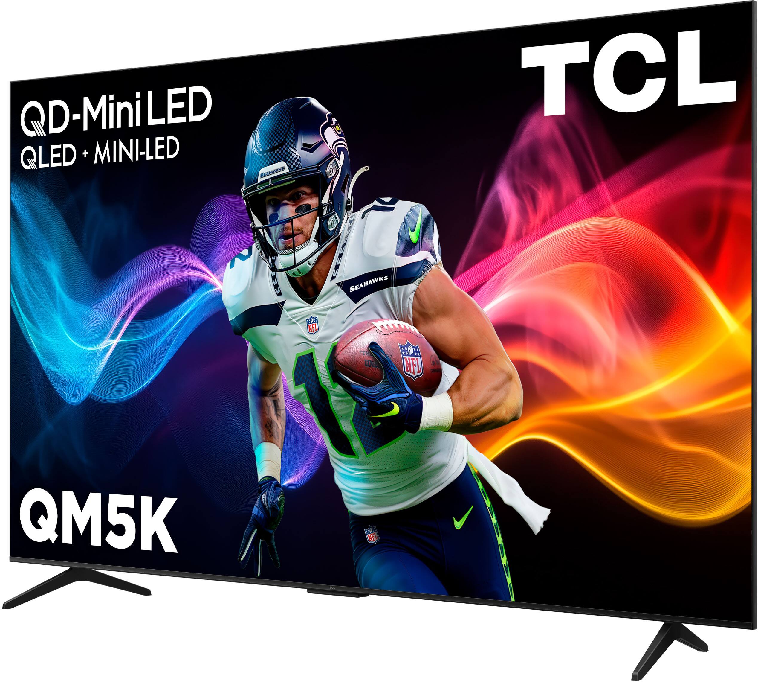 QD-MiniLED LED QLED + MINI-LED, SEAHAWKS, TCL QM5K, NFL