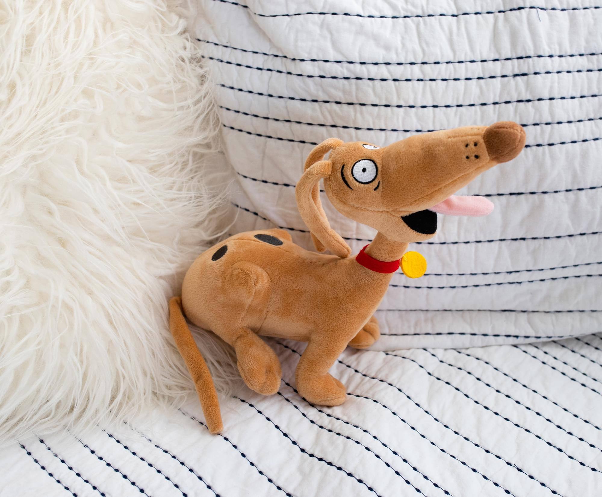 Alt View 2. Nickelodeon - Nickelodeon Rugrats 12-Inch Character Plush Toy | Spike - Brown.