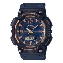 Casio - Men's Sport Watch with and Gold Dial - AQ-S810W-2A3VCF - Blue