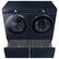 Alt View 23. Samsung - Open Box BESPOKE 7.6 Cu. Ft. Stackable Smart Gas Dryer with Steam and AI Optimal Dry - Brushed Navy.