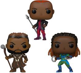Funko - Pop Black Panther Bundle 2 - Collectibles - Multicolor