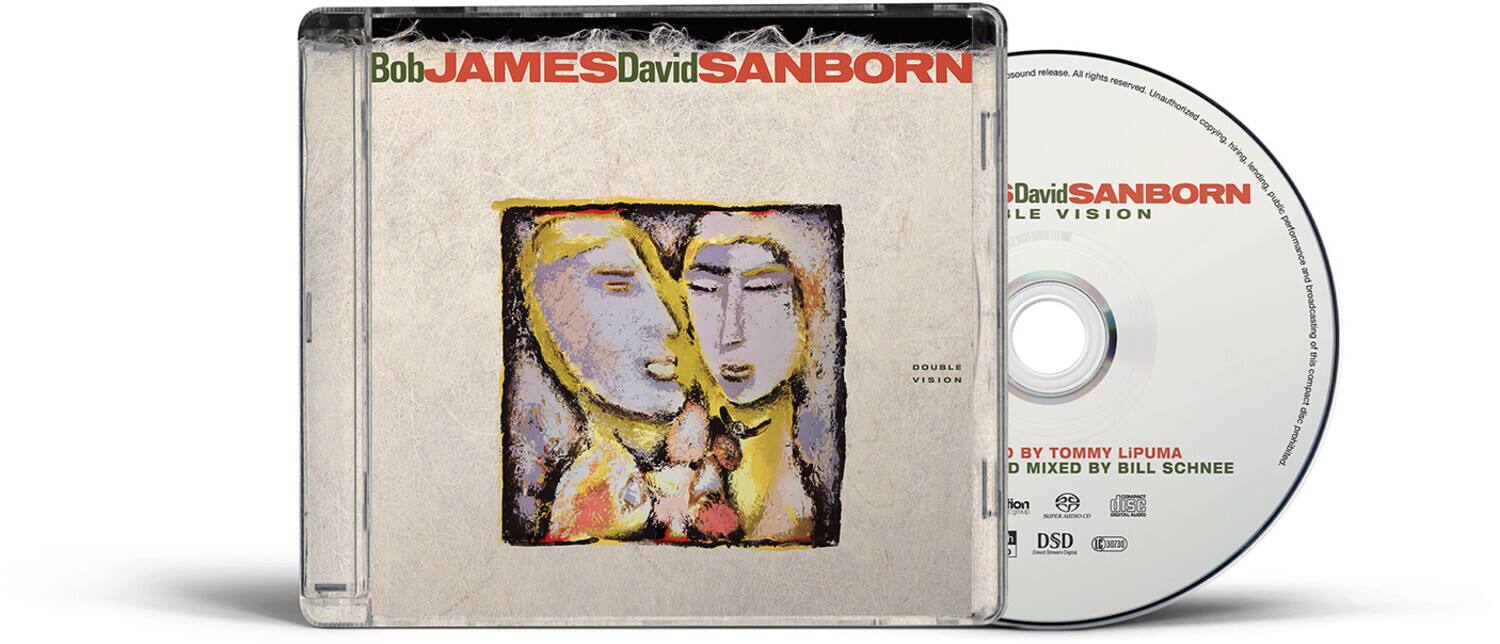 Bob JAMES David SANBORN

David SANBORN
DOUBLE VISION

sound release. All rights reserved. Unauthorized copying, hiring, lending, public performance and broadcasting of this compact disc prohibited.

D BY TOMMY LIPUMA
D MIXED BY BILL SCHNEE

DSD L300
