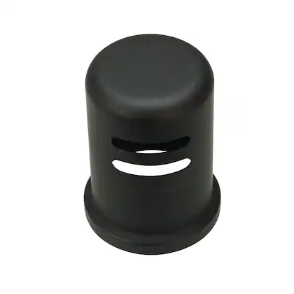 Front. Akicon - Akicon Solid Brass Kitchen Dishwasher Air Gap Cap Cover for Replacement in Oil Rubbed Bronze - Oil Rubbed Bronze.
