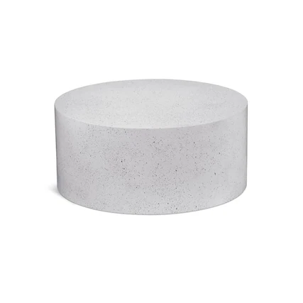 Front. Meridian Furniture - Terrazo Coffee Table - Terrazo White.