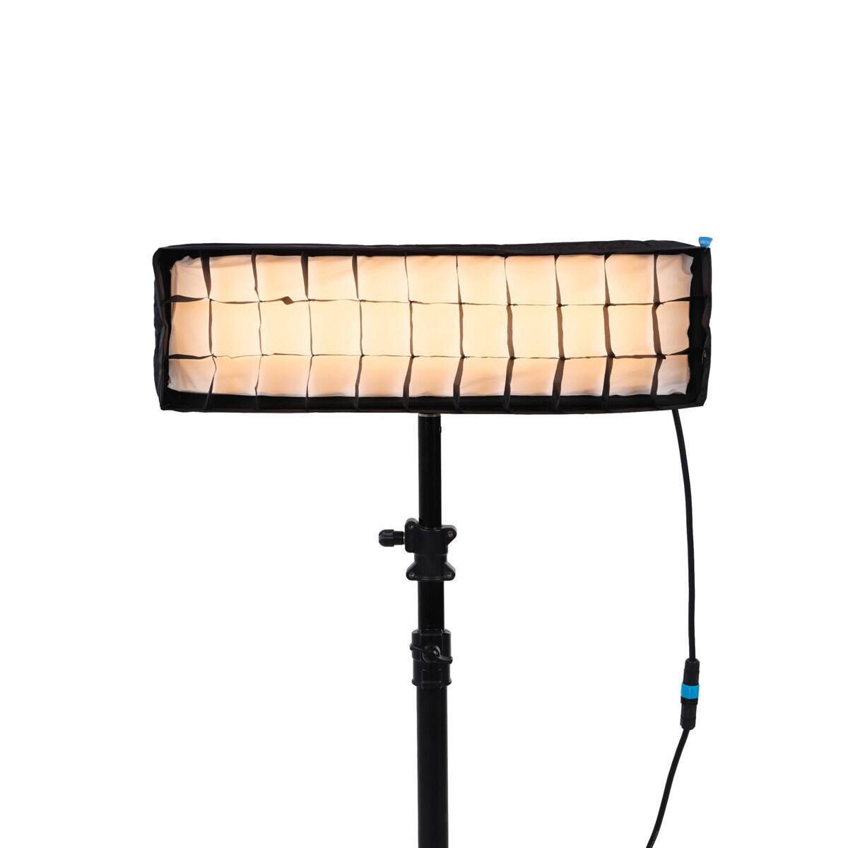 Alt View 6. NANLITE - Nanlite PavoSlim 60CL 2x0.5 60W RGBWW LED Panel Light.