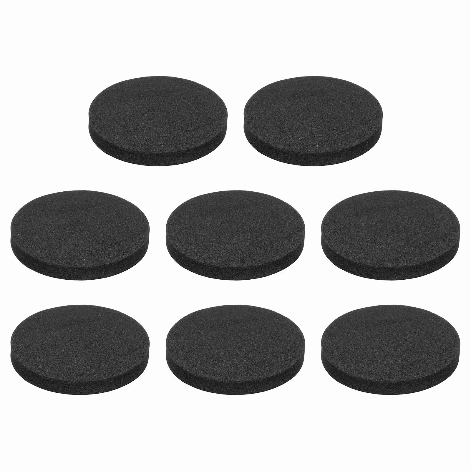 Unique Bargains - 8pcs Single Sided Speaker Isolation Feet Pads, 40x5mm Non Slip Foam Shock Absorption Pad for Amplifier - Black price history on PriceWatchPro