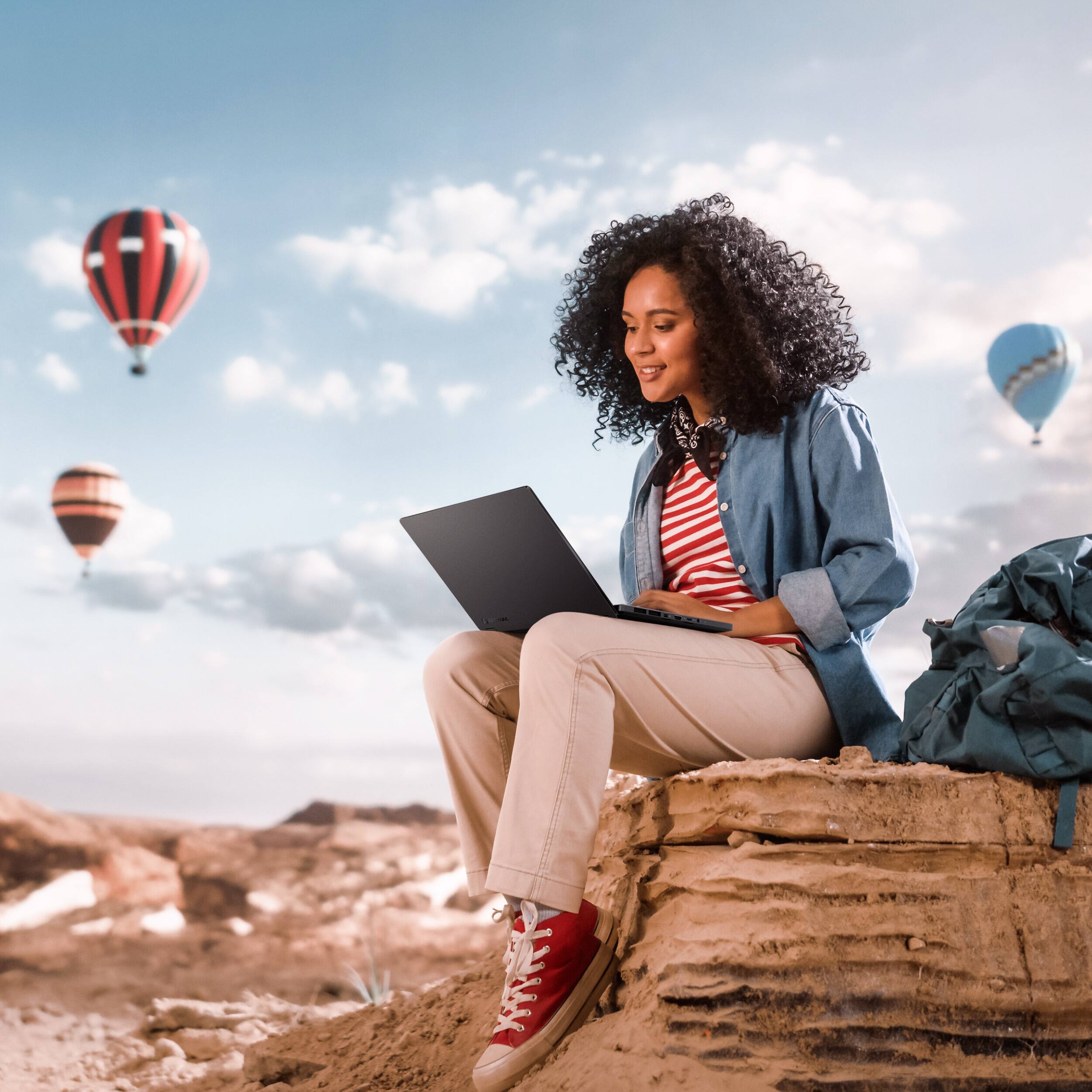 Alt View 29. ASUS - ProArt PX13 13 3K Touch Screen Laptop - Copilot+ PC - AMD Ryzen AI 9 HX 370 - 32GB Memory - RTX 4060 - 1TB SSD - Nano Black.