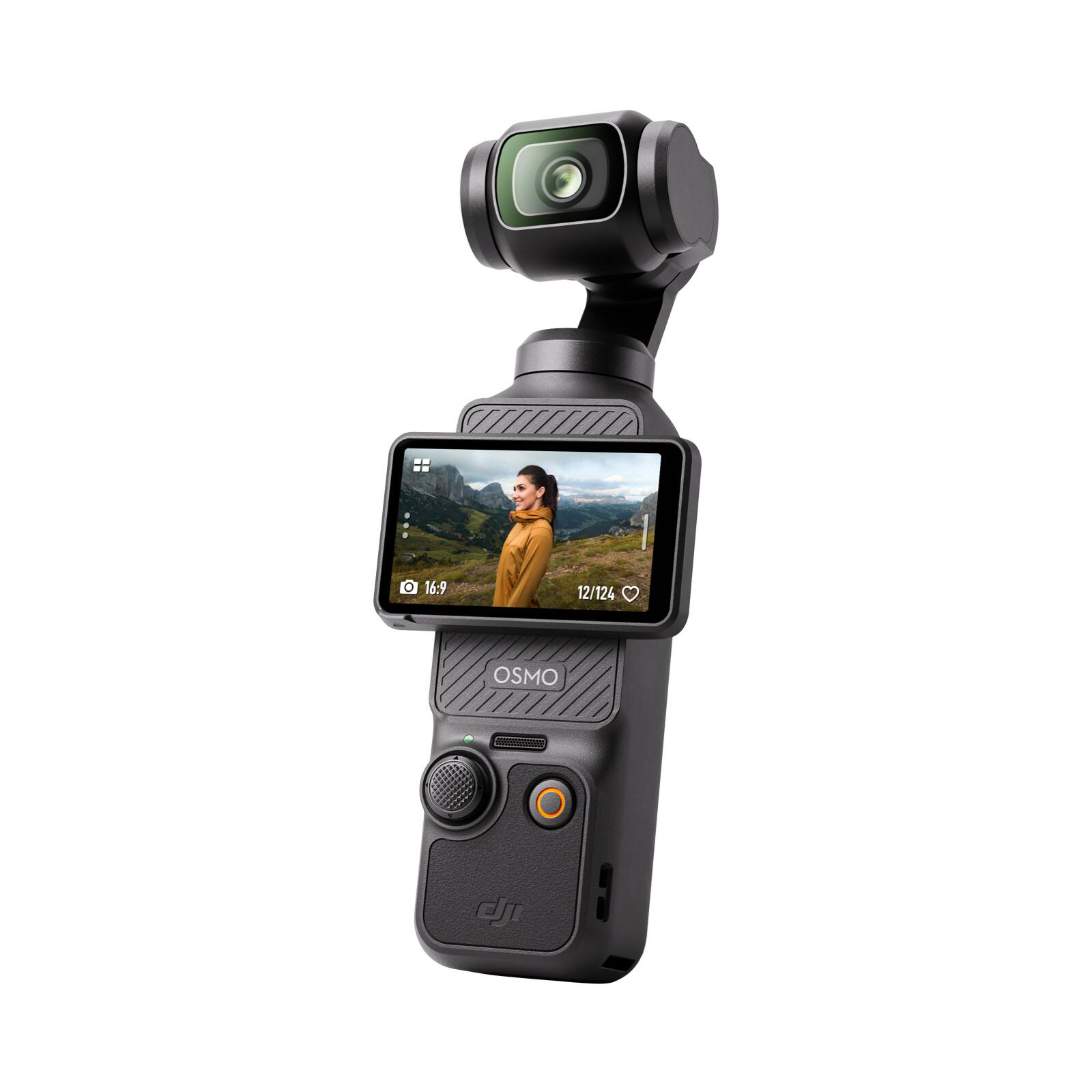 DJI Osmo Pocket 3 with Case Cover, Magnetic Light, and Screen