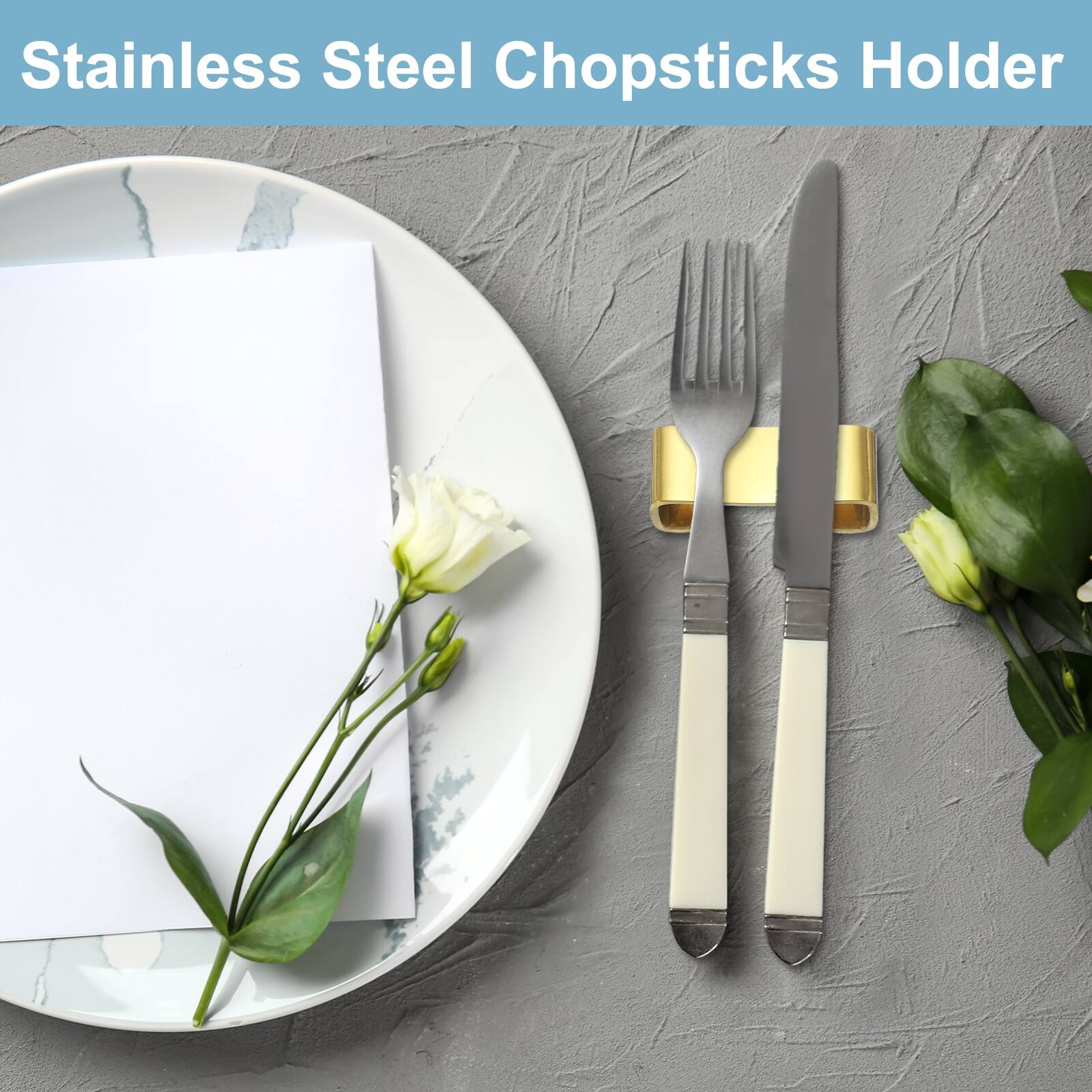 Stainless Steel Chopsticks Holder