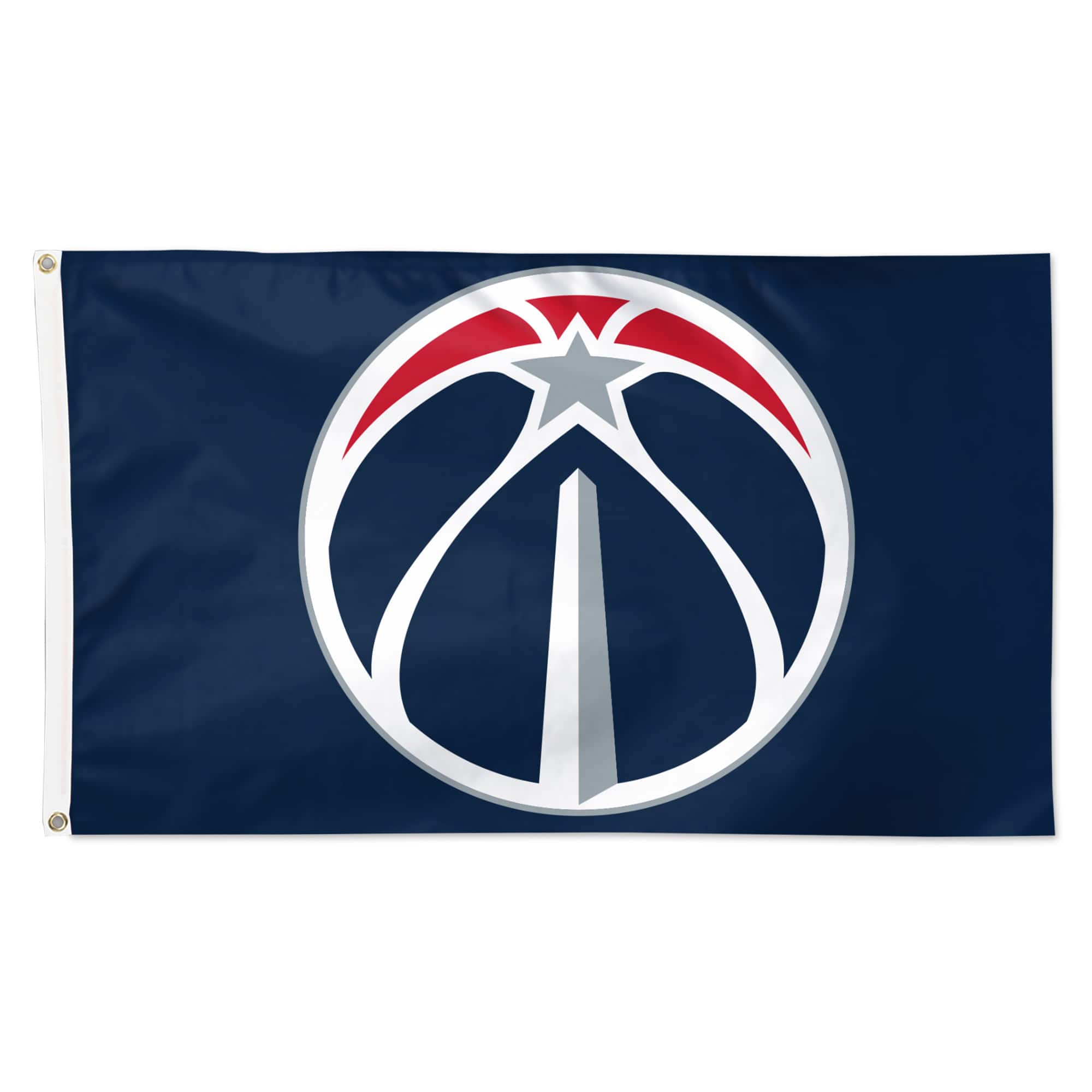 WinCraft - Washington Wizards 3' x 5' Primary Logo Single-Sided Flag - Multicolor