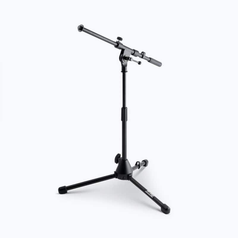 On Stage Stands - On-Stage MS7411B Short Drum/Amp Tripod Microphone Stand with Boom